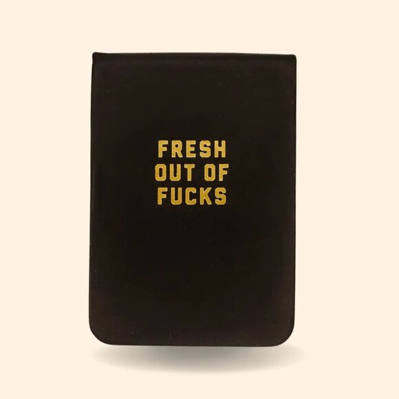 ($8) Fresh Out Leatherette Journal - Picture 1 of 2